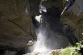 Stechelberg torrent waterfall in Interlaken, Switzerland Royalty Free Stock Photo