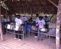 Steel band, Tobago.