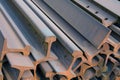 Steel Beams Royalty Free Stock Photo