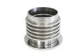 Steel bellows compensator for heating lines isolated