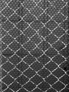 Steel and black plastic net Royalty Free Stock Photo