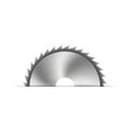 Steel blade for the saw, vector illustration Royalty Free Stock Photo