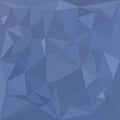 Steel Blue Abstract Low Polygon Background Royalty Free Stock Photo