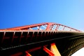 Steel bridge Royalty Free Stock Photo