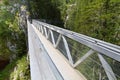 Steel bridge in the alps, Germany