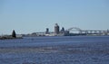 Steel Bridge at Lake Superior, Duluth, Minnesota Royalty Free Stock Photo