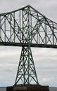 Steel Bridge over the Columbia River in Astoria, Oregon / Washington Royalty Free Stock Photo