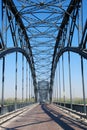 Steel bridge superstructure