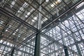 Steel building structures that are strong and stable