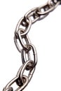 Steel chain links Royalty Free Stock Photo