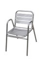 Steel chair Royalty Free Stock Photo