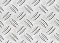 Steel checker plate texture Royalty Free Stock Photo