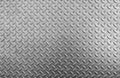 Steel checker plate texture and anti-skid Royalty Free Stock Photo