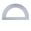 Steel circular protractor