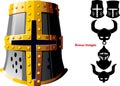 Knights helmet