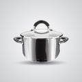 Steel cooking pot