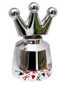 Steel crown for champagne.Screwpull