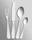 Steel cutlery