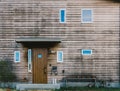 steel door to the house Royalty Free Stock Photo