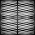 Steel dotted metal background Royalty Free Stock Photo