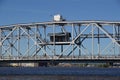 Steel and Draw Bridge at Lake Superior, Duluth, Minnesota Royalty Free Stock Photo