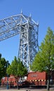 Steel and Draw Bridge at Lake Superior, Duluth, Minnesota Royalty Free Stock Photo