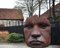 Steel face art in Canterbury - almost life like