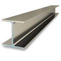 Steel flange beam