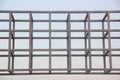 Steel frame structure Royalty Free Stock Photo