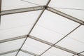 Steel frame tents Background Royalty Free Stock Photo