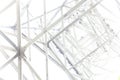 Steel framework abstract background Royalty Free Stock Photo