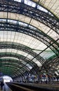 Steel framework of the main railwaystation in Dresden