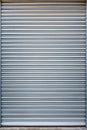 Steel Garage Roller Shutter Door Texture Royalty Free Stock Photo