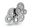 Steel gear mechanism