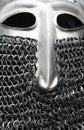 Steel helmet for knigh Royalty Free Stock Photo