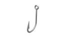 Steel hook over white background Royalty Free Stock Photo