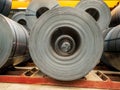 Steel hot roll coil yard