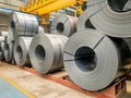 Steel hot roll coil yard