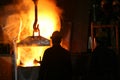 Steel Industry Molten Metal Royalty Free Stock Photo