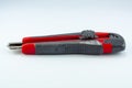 Steel iron sharp cutter, segmented blade or snap-off blade utility knife