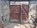 Steel maded Gate for workshop