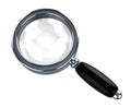 Steel magnify glass