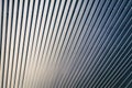 Steel metal pattern Modern Architecture details futuristic background Royalty Free Stock Photo