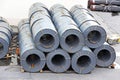 Steel metal-roll Royalty Free Stock Photo