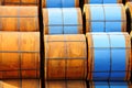 Steel metal-roll Royalty Free Stock Photo