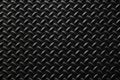 Steel metal solid hard floor anti slip pattern grunge dark black for industry background