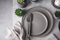 Steel modern cutlery, knife, spoon and fork Royalty Free Stock Photo