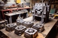 steel molds for casting metal parts