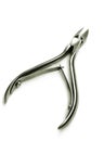 Steel nippers for manicure