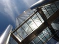 Steel office tower in London Royalty Free Stock Photo